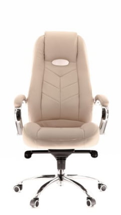 Кресло руководителя Еверпроф Дрифт М Экокожа Бежевый / Everprof Drift M_2