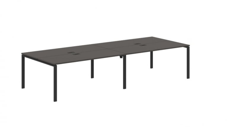 Бенч-система 4-местная ЕДИС ЕУВСТ 3513 Мокко Черный / EDIS EUWST_0