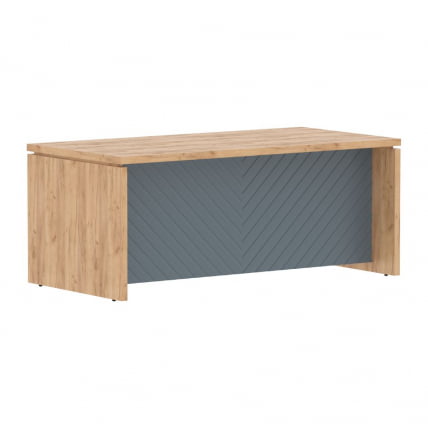 Стол руководителя Торр ЛУКС ТЛСТ 189Х Дуб Бофорд Серо-голубой / Torr LUX TLST 189H_0