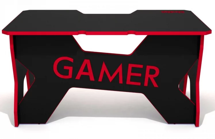 Стол геймерский Генериc Комфорт Гамер2/Н/Р Красный Черный / Generic Comfort Gamer2/N/R_1