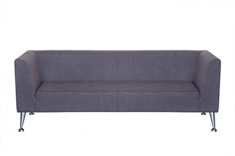 3-х местный диван Еуроформа Ультра Еуролине 980 (темный антрацит) / Euroforma Euroline_1