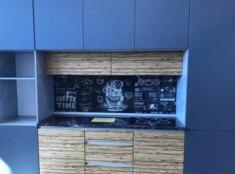 Глянцевый фартук (КОМПОЗИТ) КМ 33 / KM_7