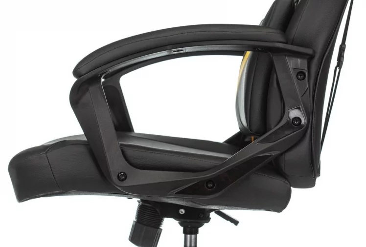 Геймерское кресло Бюрократ ЗОМБИЕ ДРИВЕР Черный-желтый / ZOMBIE DRIVER_7