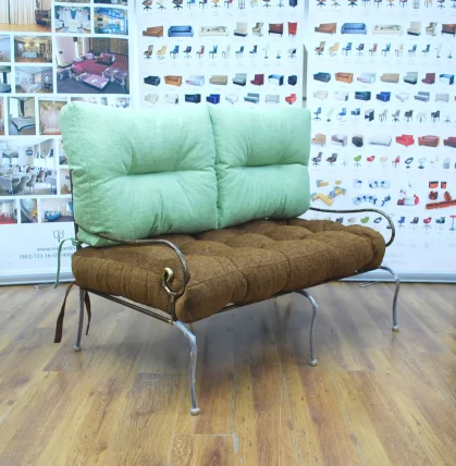 Диван кованый Прованс БГ двойной / BG_0