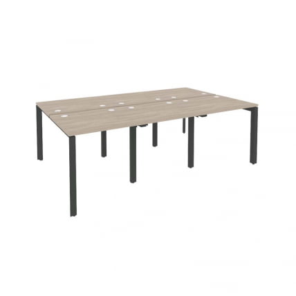 Рабочая станция на П-образном м/к ОНИКС О.МП-Д.РС-6.0.7 Дуб Аттик/Антрацит / ONIX O.MP-D.RS-6.0.7_0