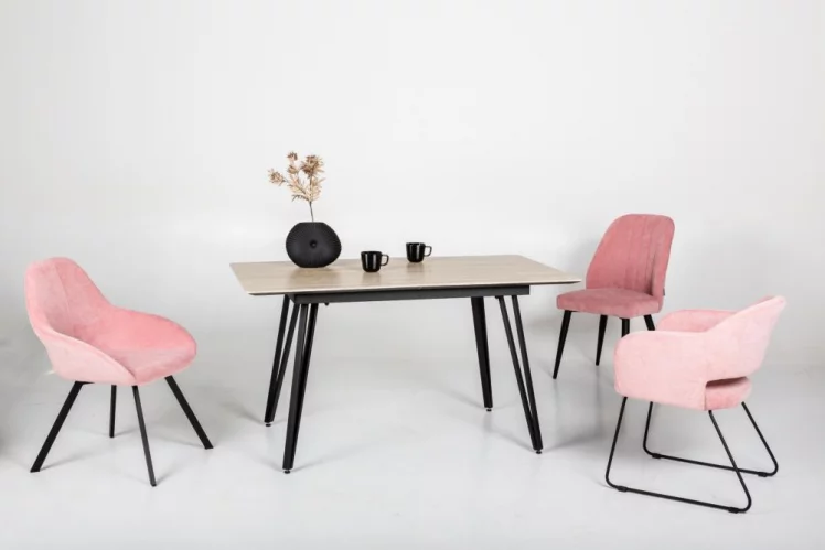 Стол раскладной Диего 140-180 вхите Мрамор бьянко / white_3