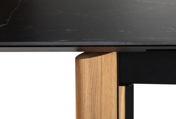 Стол раздвижной Комби Серамиc 120-150 Аутоматиc Натур/Дэрк марбле / Combi Ceramic Automatic Natur/Dark marble_2