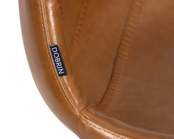 Стул барный ДОБРИН РОМЕ (коричневый винтажный ПУ (МС09)) 2 шт / DOBRIN ROME PU (MS09))_7