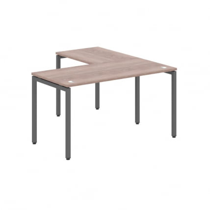 Стол угловой КСТЕН-С КССCТ 1415 Л Дуб сонома/антрацит / XTEN-S XSCT L_0