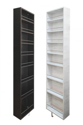 Поворотный зеркальный шкаф Драйв Шелф Арт (правый) Венге_13