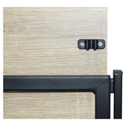 Стеллаж на металлокаркасе БРАБИКС ЛОФТ СХ-001 Дуб натуральный / BRABIX LOFT SH-001_8