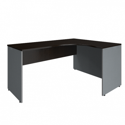 Стол криволинейный правый Рива А.СА-4 Пр Венге/Металлик / Riva_0