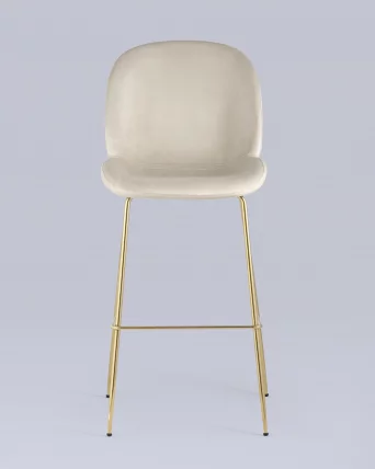 Стул барный Беетле голд Бежевый / Beetle gold_3