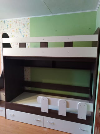 Бортик к кроватке Юниор круглый Венге_3