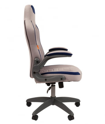 Кресло для геймеров CХАИРМАН ДРАЙВ (ГАМЕ) 50 Серый-синий / CHAIRMAN (GAME)_2