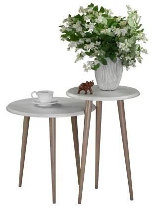 Стол журнальный БеаутйСтйле 2 Дуб дымчатый/шимо / BeautyStyle_6