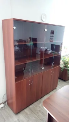 Дверь для стеллажей Д-3 левая французский орех_2