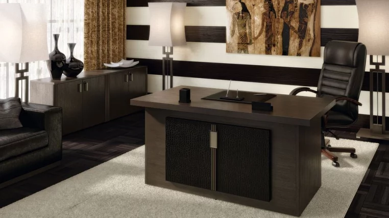Комплект мебели для кабинета руководителя Чикаго 02 Венге / Chicago_0