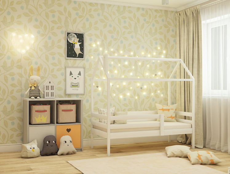 Кровать-домик РооРоом кд-3 Белый / RooRoom_0