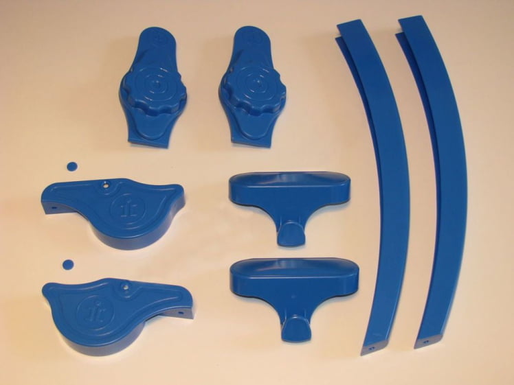 Комплект цветного пластика к парте Елемент 3/80-40 Синий / Element_0