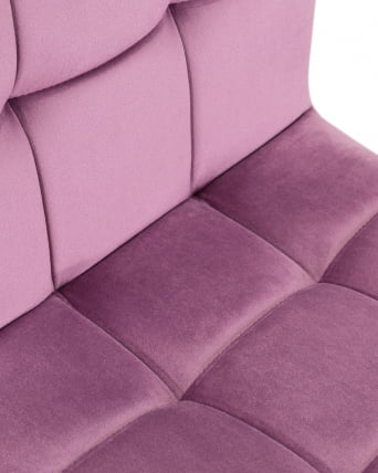 Стул барный ДОБРИН ГОЛДИЕ Пудрово-сиреневый велюр МДЖ9-52 / DOBRIN GOLDIE MJ9-52_8