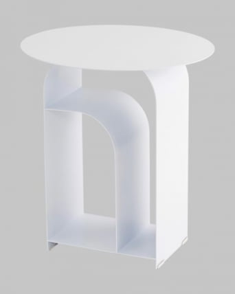 Журнальный столик Арвел металл белый / Arwel_3