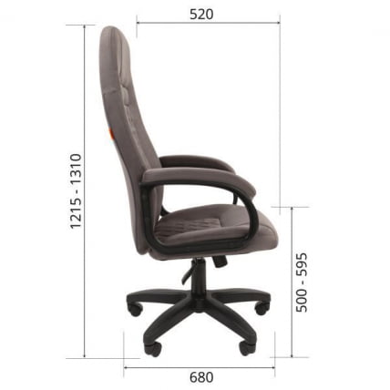 Офисное кресло CХАИРМАН ДОМ (Хоме) 951 синий / CHAIRMAN (Home)_5