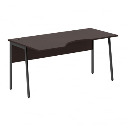 Стол эргономичный левый ИМАГО Плус СА-1П(Л) Венге Магия Антрацит / IMAGO Plus СА-1P(Л)_0