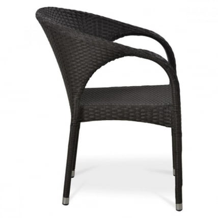 Плетеное кресло Й290Б-В52 Бровн / Y290B-W52 Brown_1