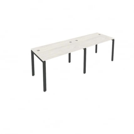 Рабочая станция на 2 раб.места Метал Сйстем Б.СМ-2.2 Наварра/Антрацит / Metal System_0