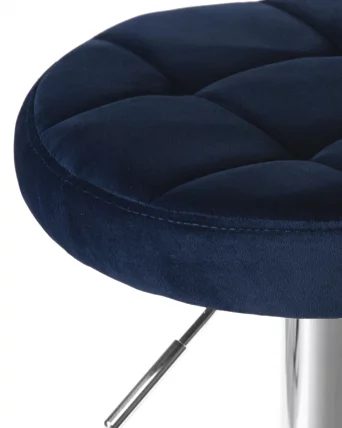 Табурет барный ДОБРИН БРУНО Синий велюр МДЖ9-117 / DOBRIN BRUNO MJ9-117_2