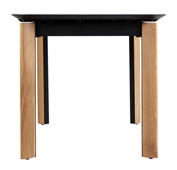 Стол раскладной Комби Гласс 140-180 Аутоматиc Натур/Лигхт матте гласс / Combi Glass Automatic Natur/Light matte glass_6