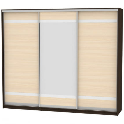 Шкаф-купе Б-230х270х60-1(Венге-ДМ-Д9Д10Д9) / B-230х270х60-1(Венге-ДМ-D9D10D9)_0