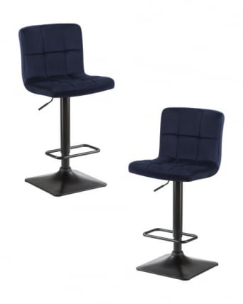 Стул барный ДОБРИН ДОМИНИC (темно-синий велюр (МДЖ9-118)) 2 шт / DOBRIN DOMINIC (MJ9-118))_0