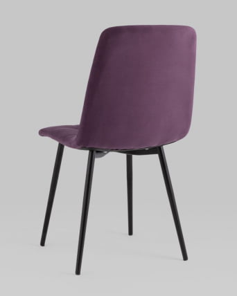 Стул Оливер велюр Фиолетовый / Oliver_4