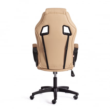 Кресло ДРИВЕР (22) кож/зам/ткань, бежевый/бронза, 36-34/ТВ-21 / DRIVER 36-34/TW-21_3