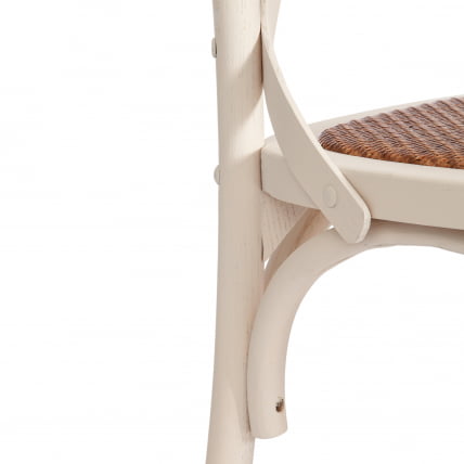 Стул CРОСС (мод.CБ2001) Белый (буттер вхите) / CROSS (mod.CB2001) (butter white)_7