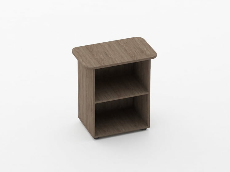 Тумба приставная к столу Глассй 3.18.10 Дуб Верцаска / Glassy_0