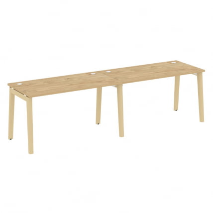 Рабочая станция ОНИКС ВООД ОВ.РС-2.3.7 Тиквуд Светлый/Светлый / ONIX WOOD OW.RS-2.3.7_0