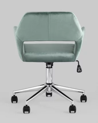 Стул офисный Росс велюр Оливковый / Ross_4