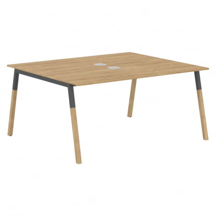 Рабочая станция Форта ФВСТ 1513 Дуб Гамильтон Черный графит / Forta FWST_0