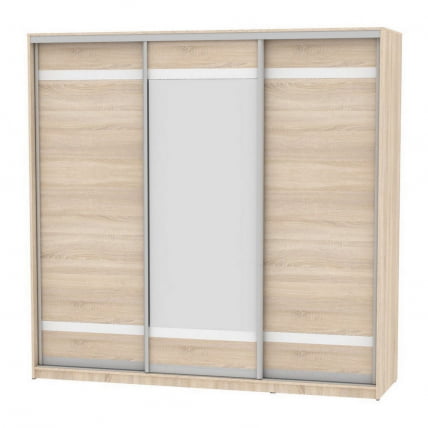 Шкаф-купе Б-230х235х60-2(ДСС-Д9Д10Д9) / B-230х235х60-2(ДСС-D9D10D9)_0