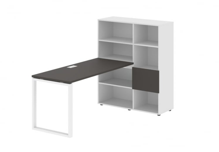 Рабочая станция ЕДИС ЕКРСТ 1115 Мокко Белый Белый / EDIS EQRST_0