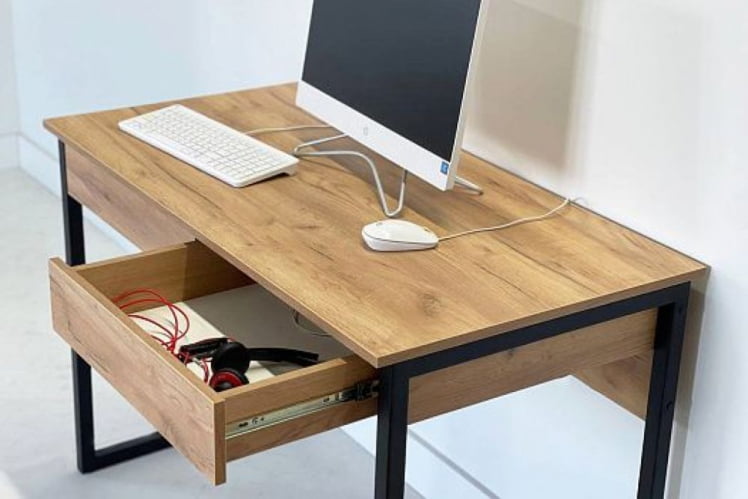 Стол Юниор СМУ-01 графит/черный муар / SMU-01_2