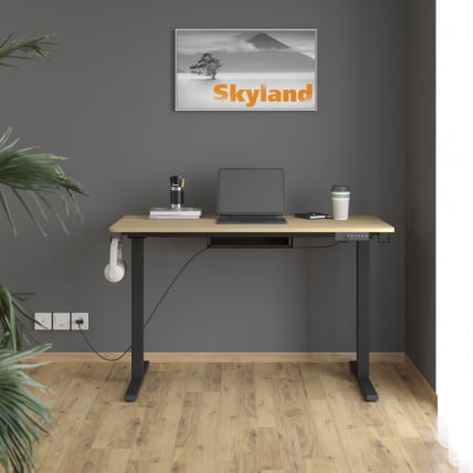 Стол подъемный электрический КСТЕН-УП АТ-002 Дуб светлый/черный / XTEN-UP AT-002_3