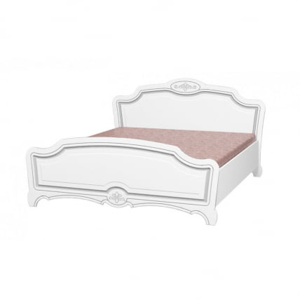 Кровать Лотос 140х200 Белый жемчуг_0