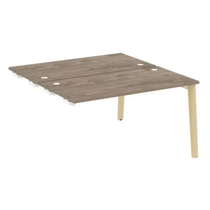 Стол-приставка двойной к опорным элементам ОНИКС ВООД ОВ.Д.СПР-3.7 Тиквуд Темный/Светлый / ONIX WOOD OW.D.SPR-3.7_0