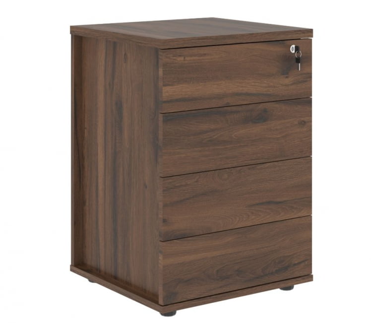 Тумба приставная ЕДИС ЕЛC-4Д.А Дуб Денвер темный / EDIS ELC-4D.A_0