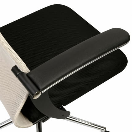 Кресло руководителя БРАБИКС ПРЕМИУМ Ултимате ЕКС-801 хром Черное/бежевое / BRABIX PREMIUM Ultimate EX-801_6