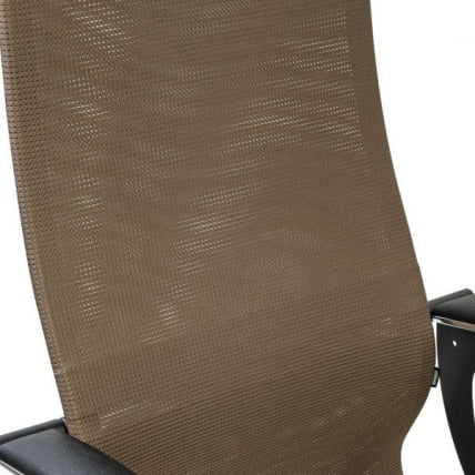 Кресло руководителя БРАБИКС ПРЕМИУМ Ултимате ЕКС-801 хром Черное/коричневое / BRABIX PREMIUM Ultimate EX-801_12